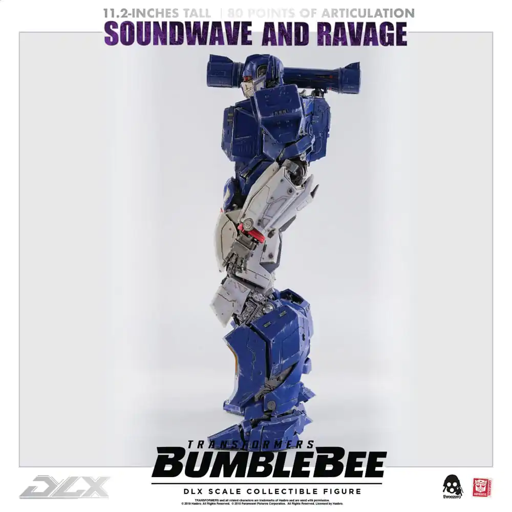 Transformers Bumblebee DLX Actionfiguren Doppelpack 1/6 Soundwave &amp; Ravage 28 cm Produktfoto