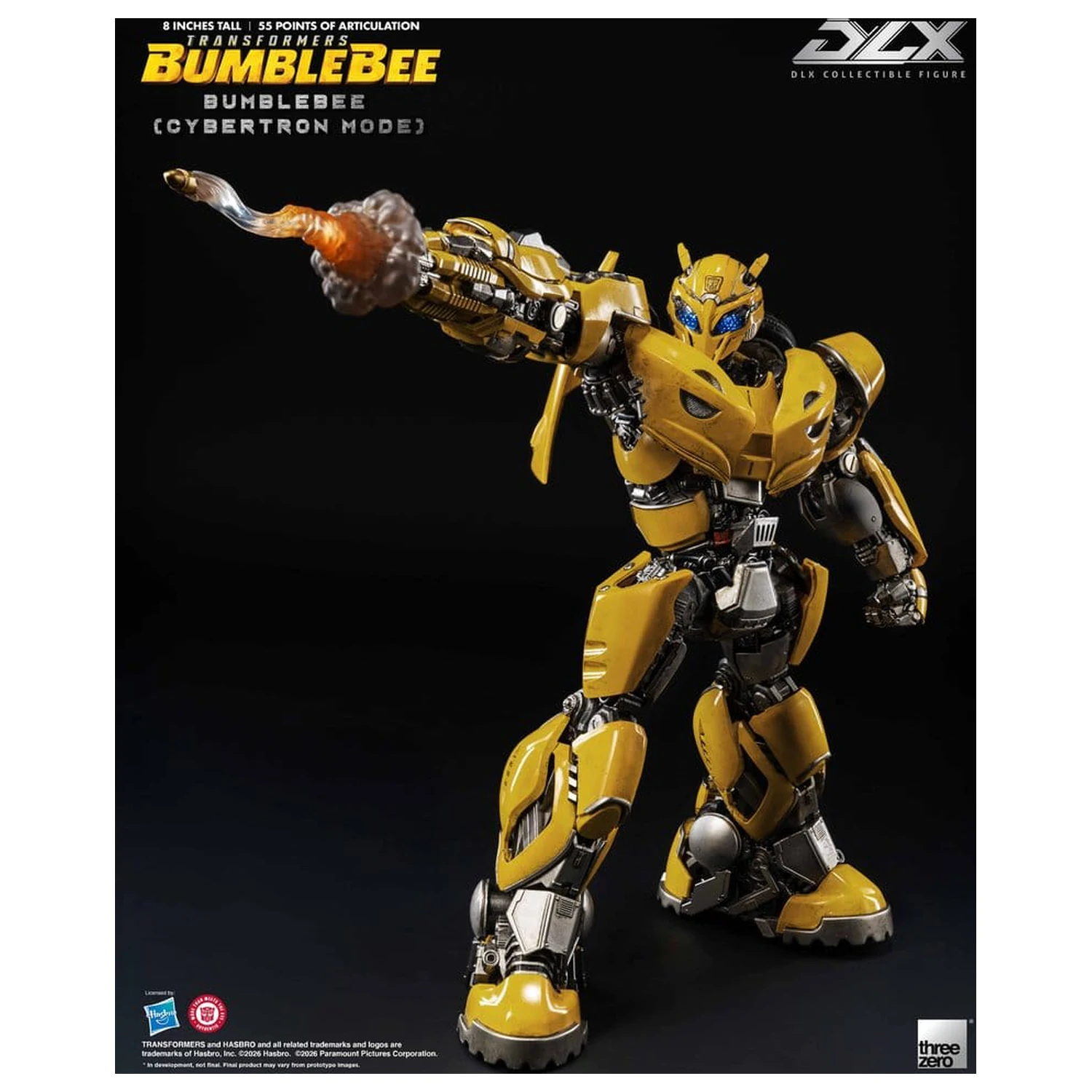 Transformers: Bumblebee DLX Actionfigur Bumblebee (Cybertron Mode) 20 cm Produktfoto