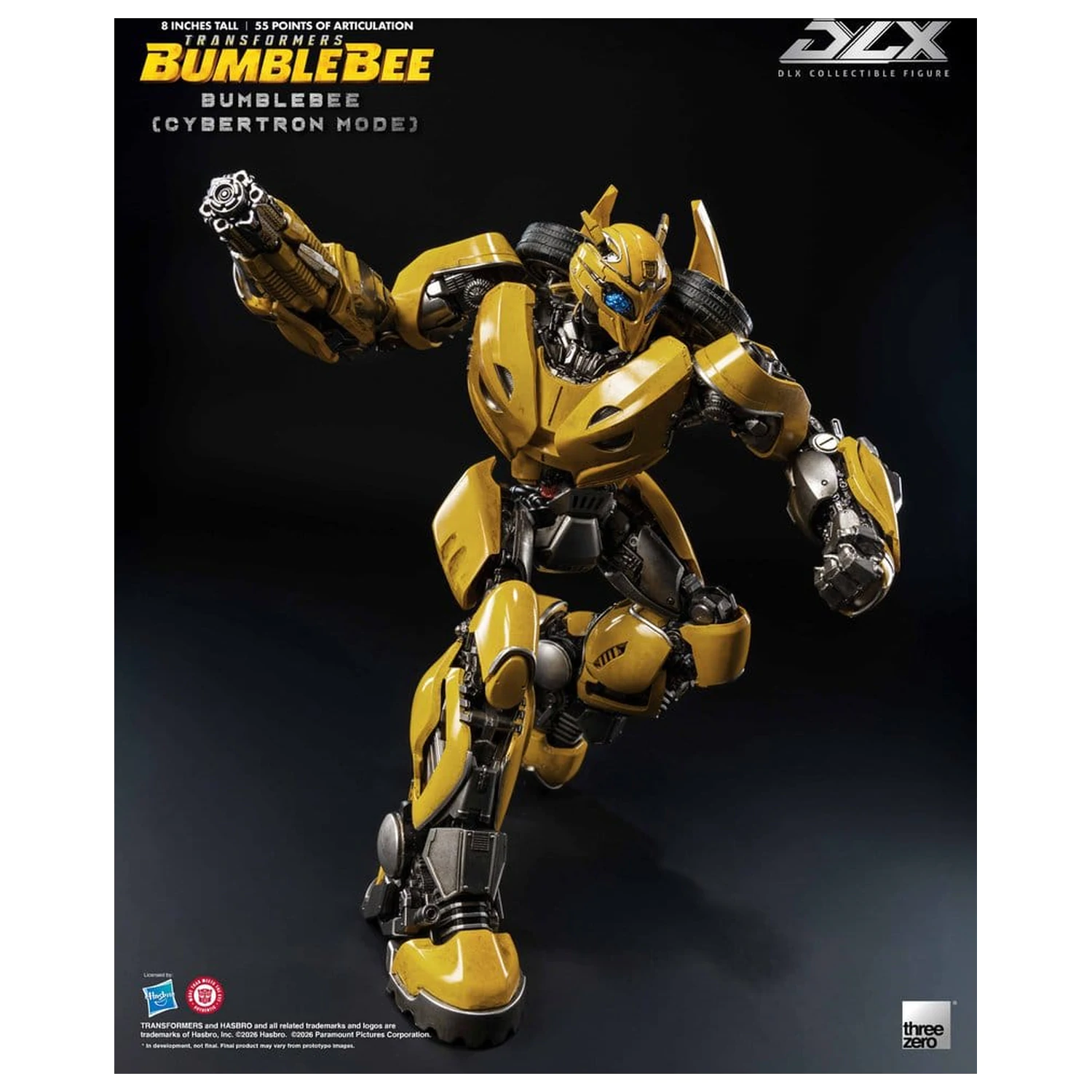 Transformers: Bumblebee DLX Actionfigur Bumblebee (Cybertron Mode) 20 cm Produktfoto