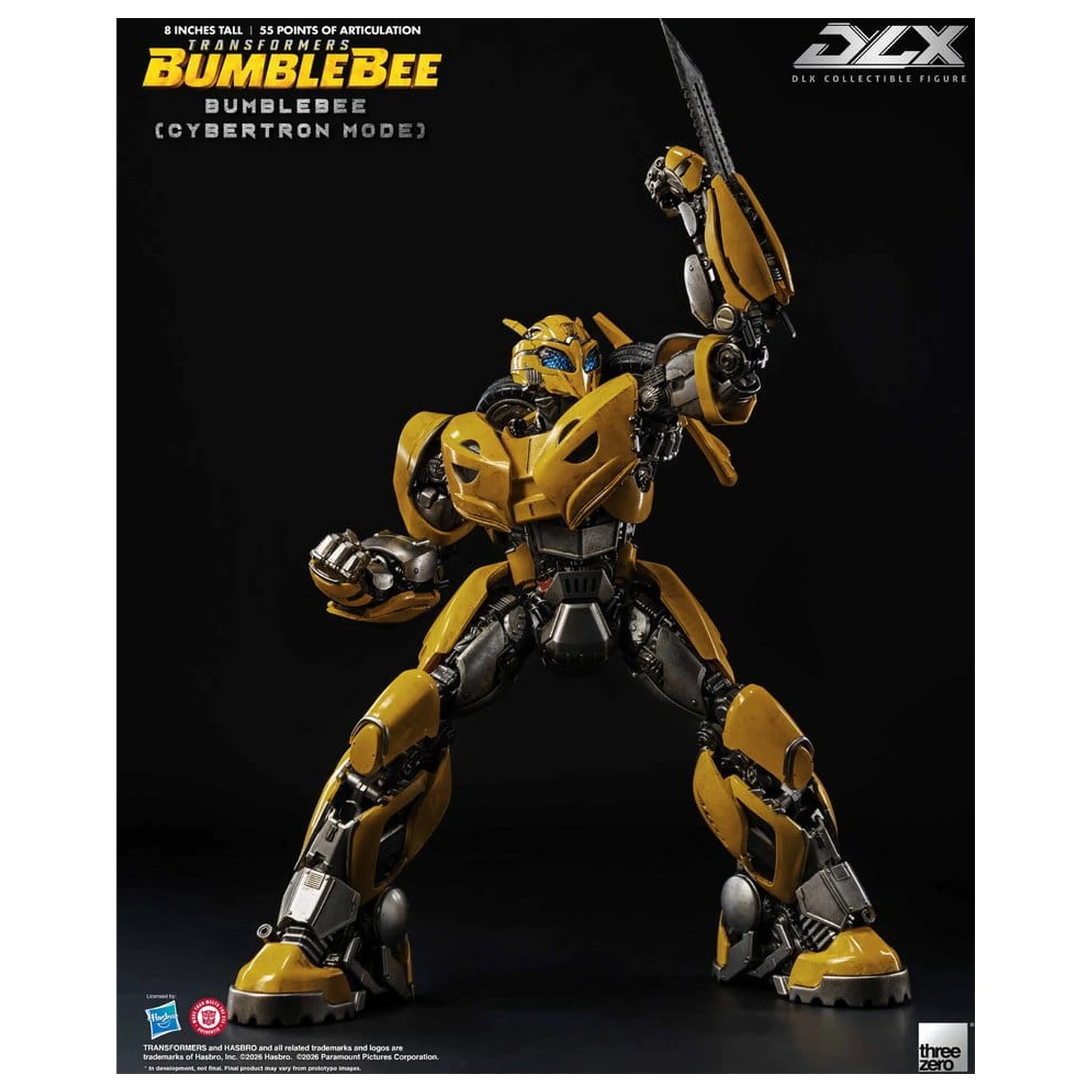 Transformers: Bumblebee DLX Actionfigur Bumblebee (Cybertron Mode) 20 cm Produktfoto