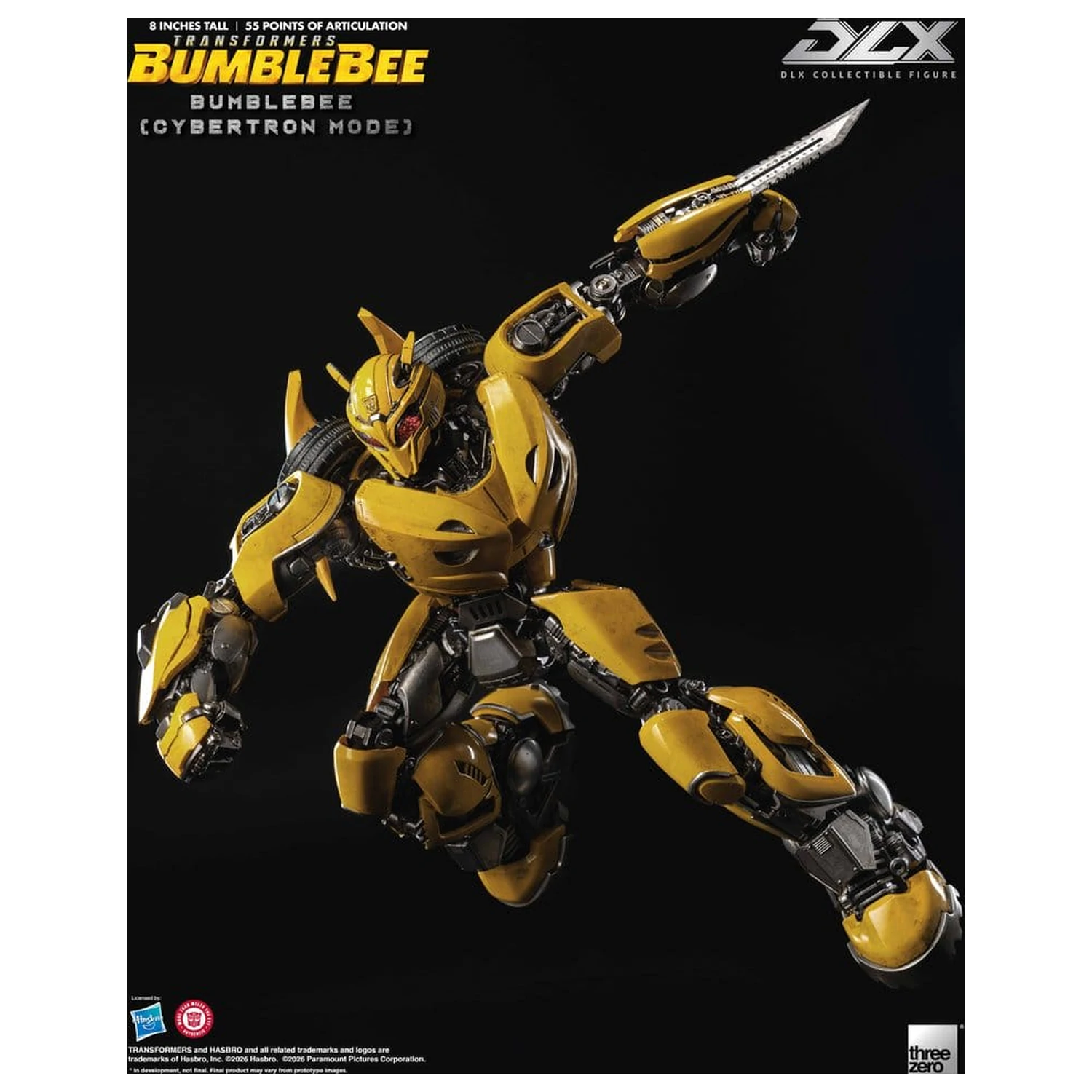 Transformers: Bumblebee DLX Actionfigur Bumblebee (Cybertron Mode) 20 cm Produktfoto
