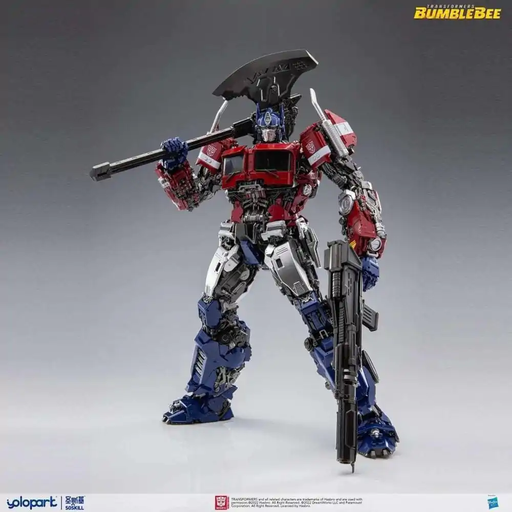 Transformers Bumblebee Plastic Model Kit Earth mode Optimus Prime 30 cm Produktfoto