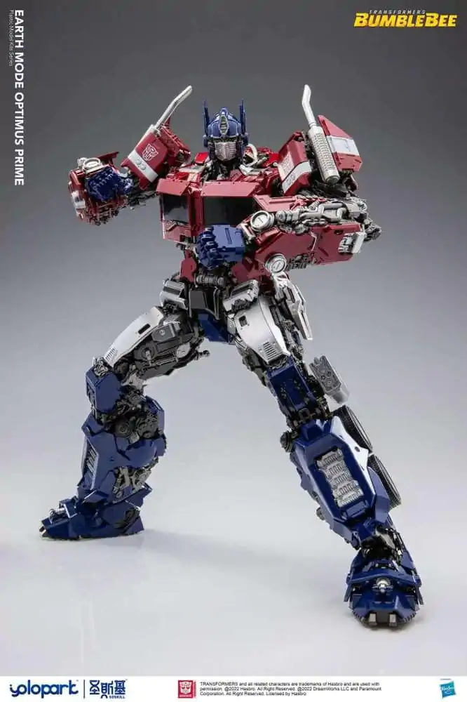 Transformers Bumblebee Plastic Model Kit Earth mode Optimus Prime 30 cm Produktfoto
