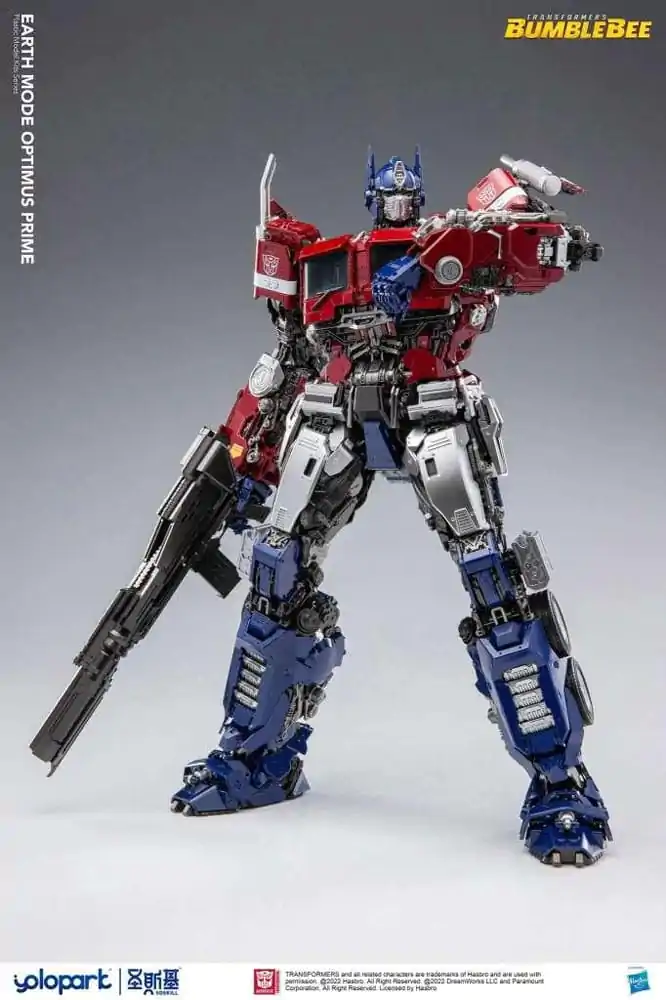Transformers Bumblebee Plastic Model Kit Earth mode Optimus Prime 30 cm Produktfoto