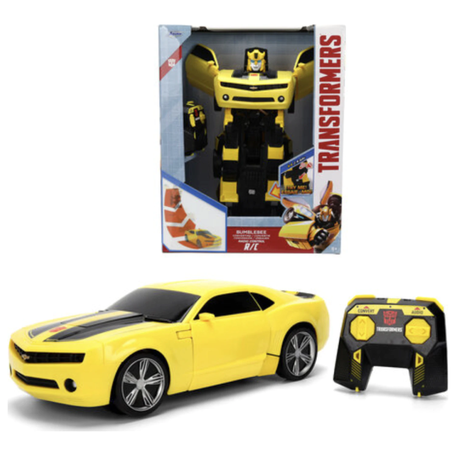 Transformers ferngesteuert verwandelbar Bumblebee 28 cm Produktfoto