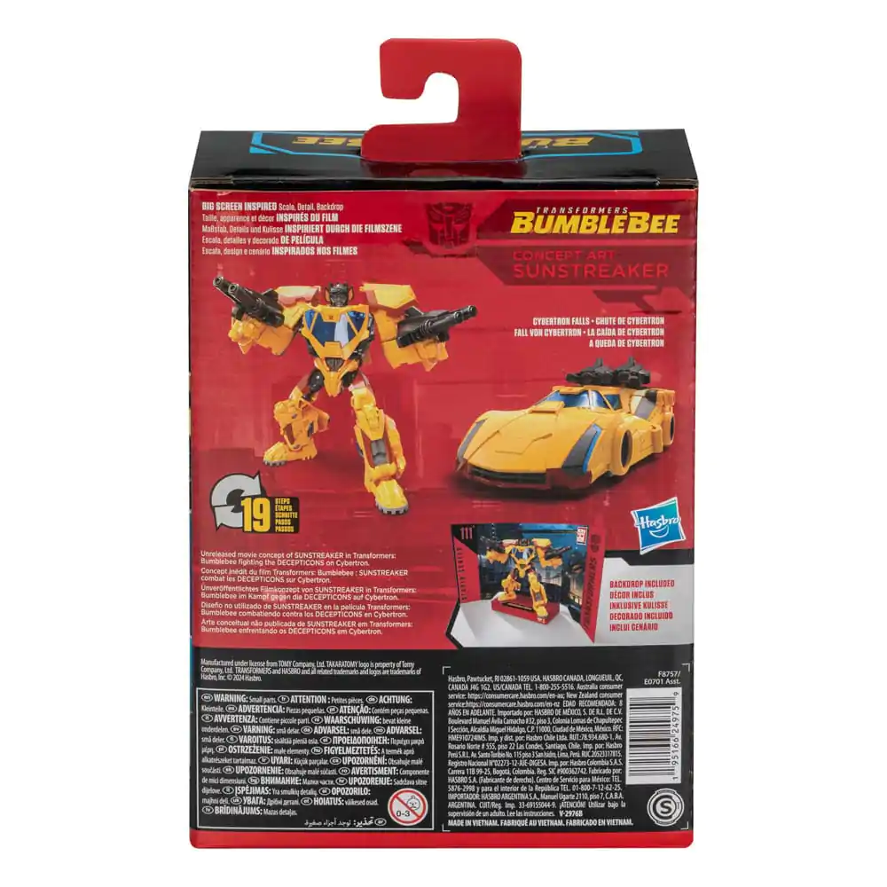 Transformers: Bumblebee Studio Series Deluxe Class Actionfigur Concept Art Sunstreaker 11 cm termékfotó