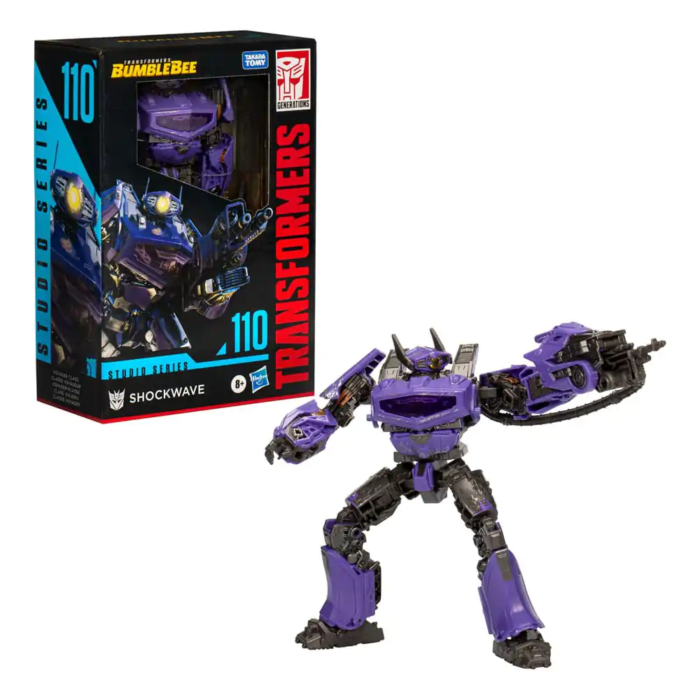 Transformers: Bumblebee Studio Series Voyager Class Actionfigur Shockwave 17 cm Produktfoto