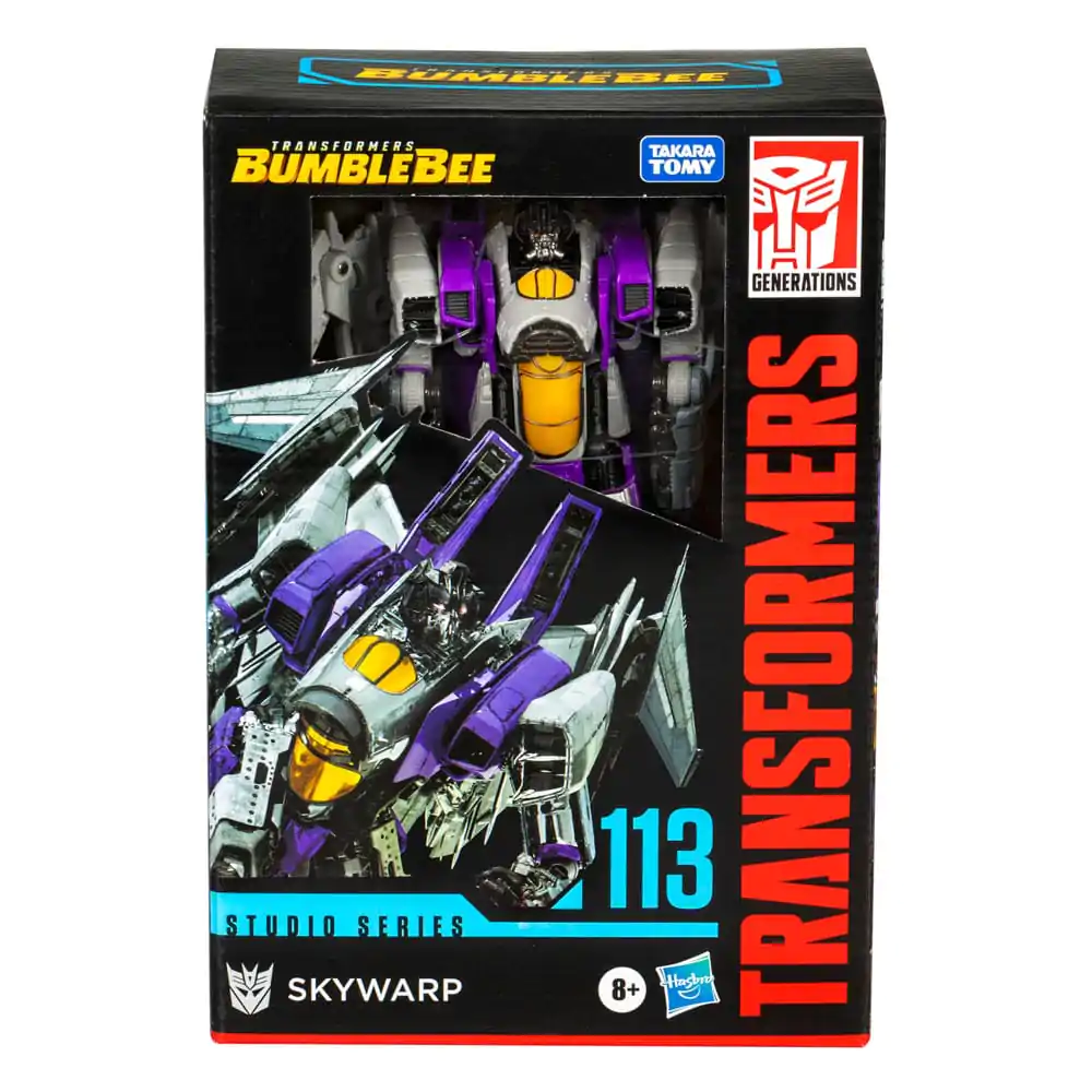 Transformers: Bumblebee Studio Series Voyager Class Actionfigur Skywarp 17 cm Produktfoto