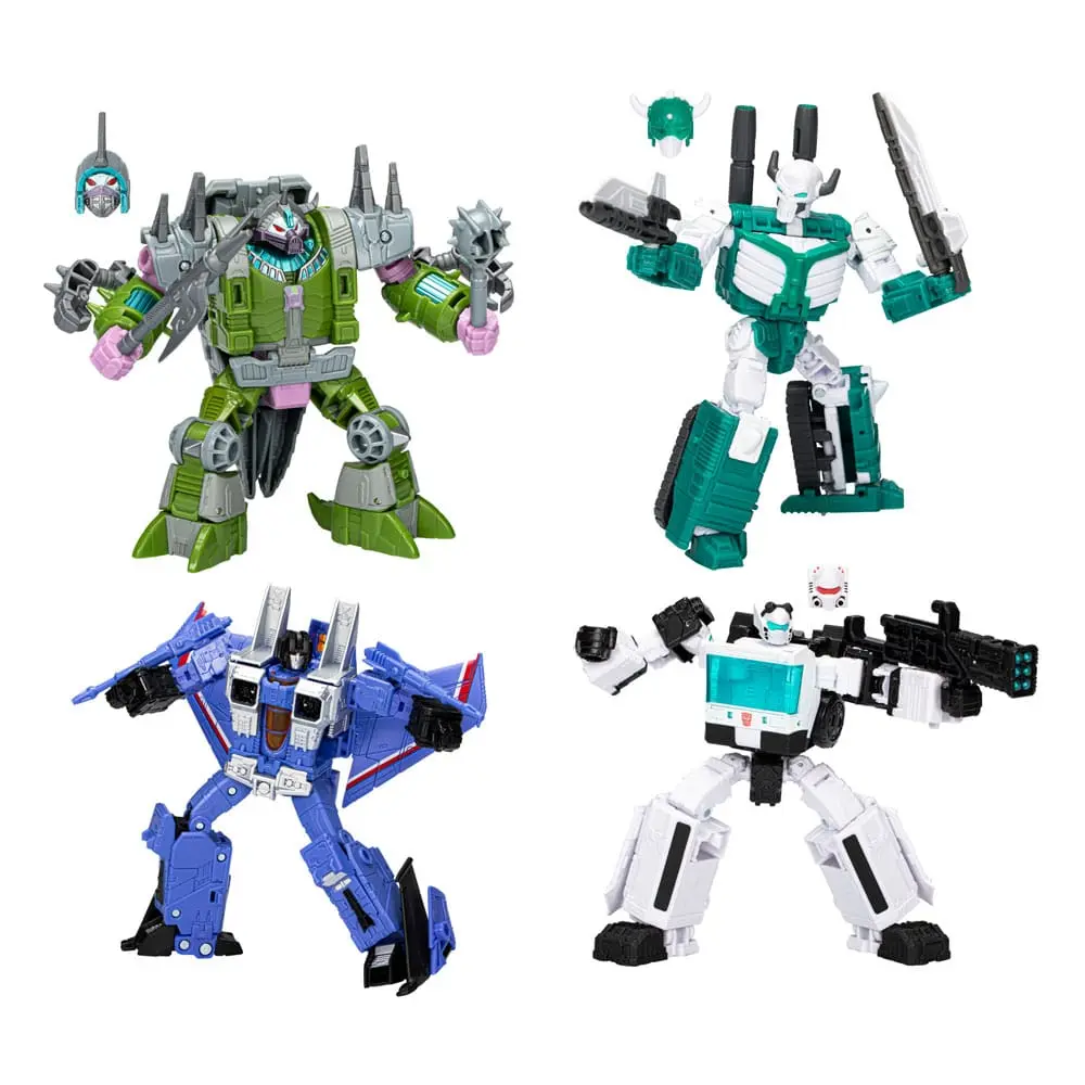 Transformers Buzzworthy Bumblebee Actionfiguren 4er-Pack Troop Builder Multipack Produktfoto