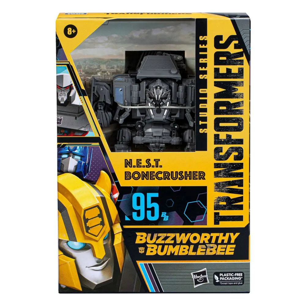 Transformers Buzzworthy Bumblebee Studio Series Action Figur N.E.S.T. Bonecrusher 16 cm Produktfoto