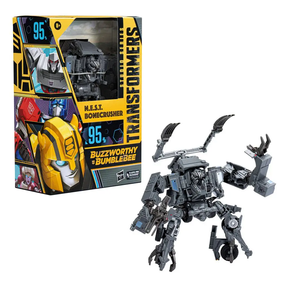 Transformers Buzzworthy Bumblebee Studio Series Action Figur N.E.S.T. Bonecrusher 16 cm Produktfoto