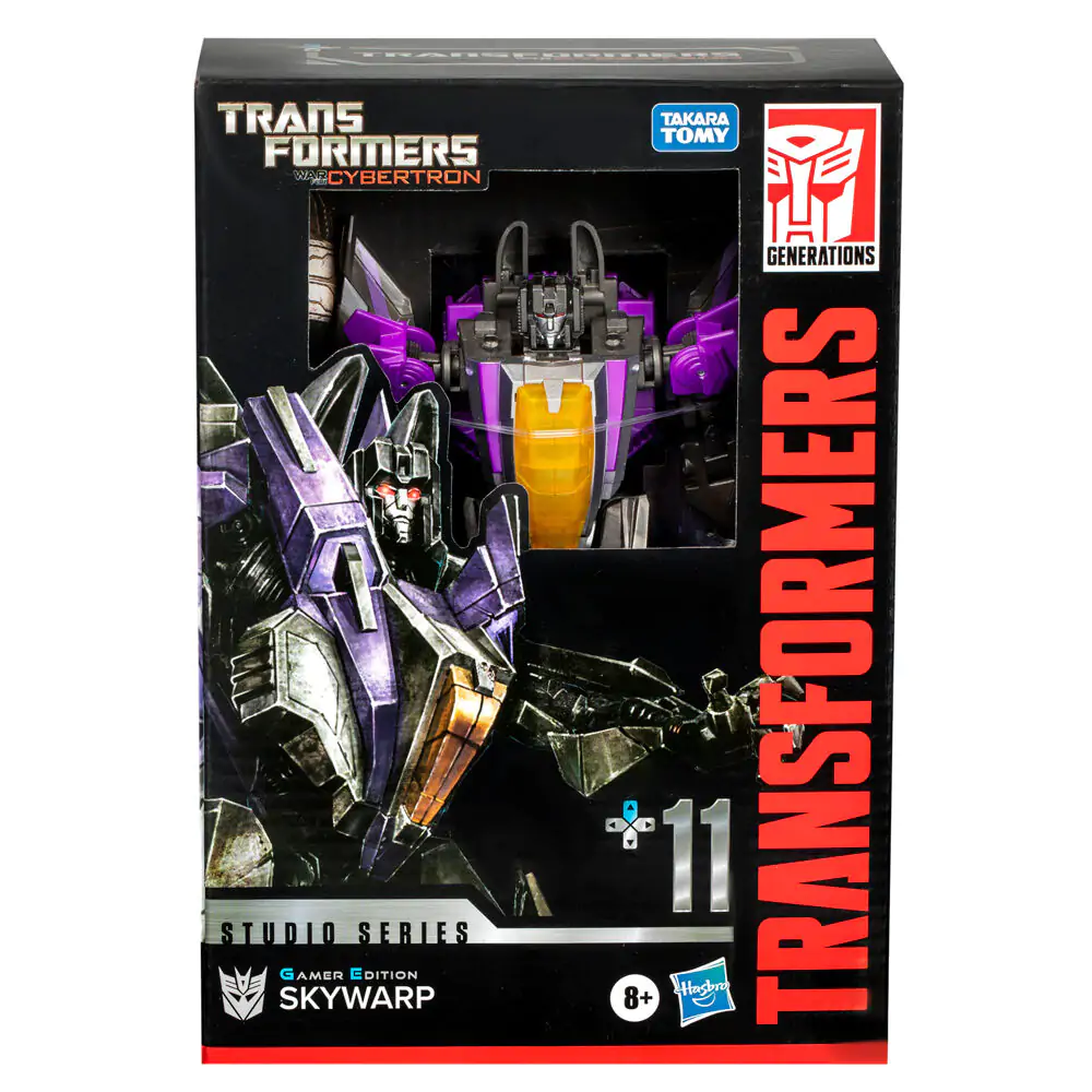 Transformers Cybertron Studio Series Gamer Edition Skywarp Figur 16,5cm termékfotó