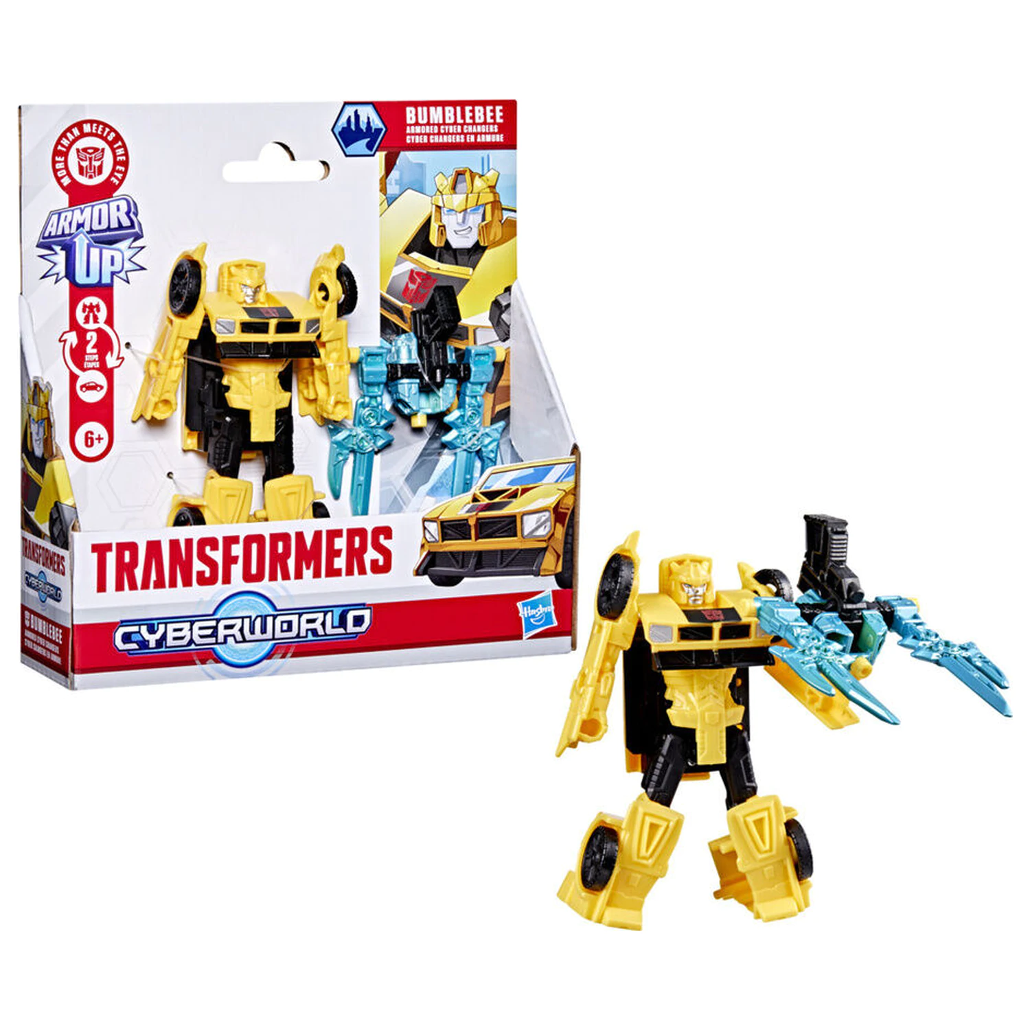 Transformers Cyberworld Bumblebee Figur 10cm Produktfoto