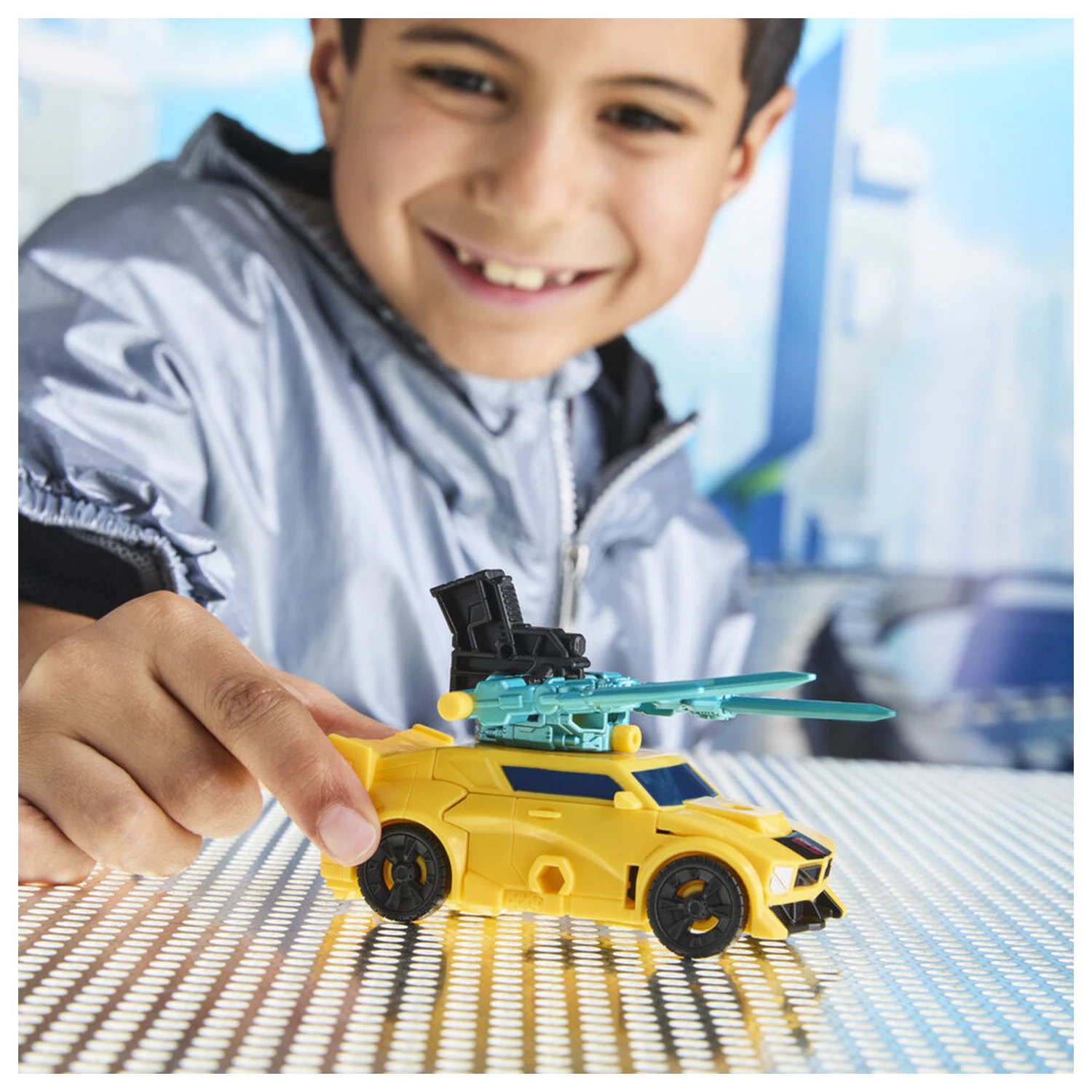 Transformers Cyberworld Bumblebee Figur 10cm Produktfoto