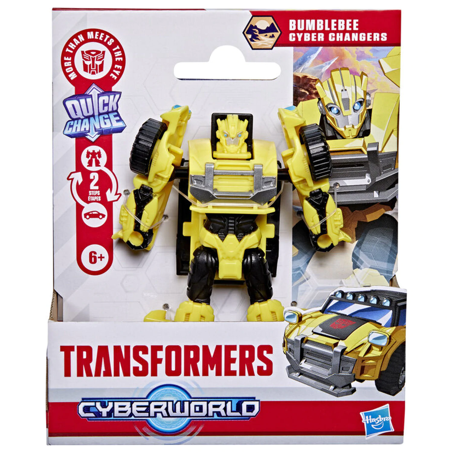 Transformers Cyberworld Bumblebee Figur 10cm Produktfoto