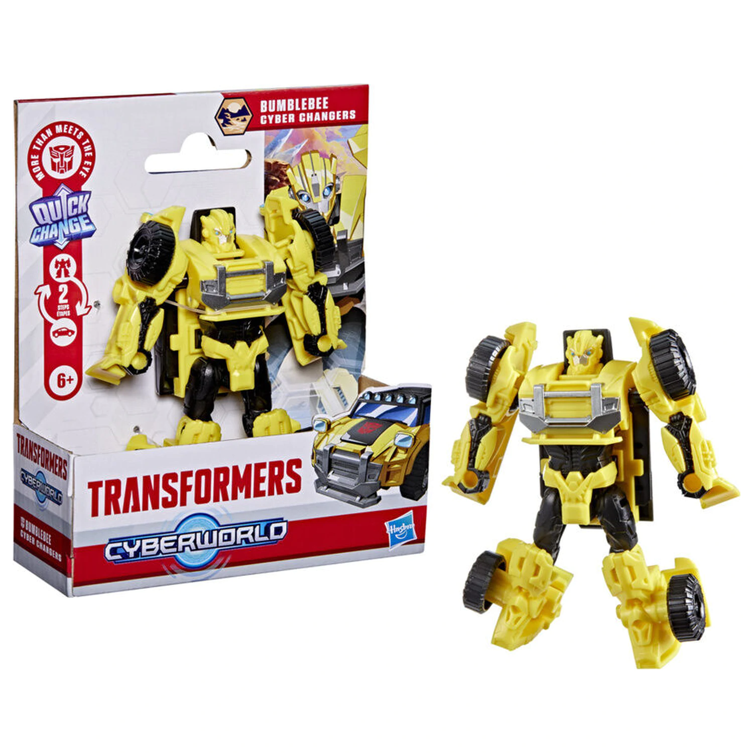 Transformers Cyberworld Bumblebee Figur 10cm Produktfoto
