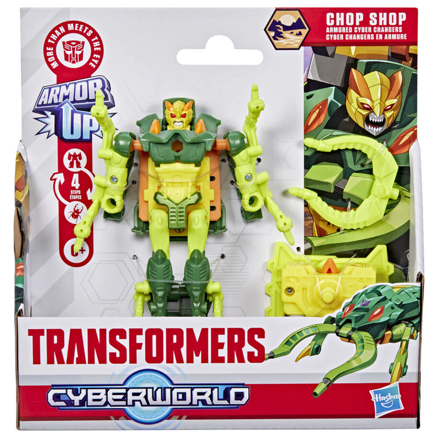 Transformers Cyberworld Chop Shop Figur 10 cm Produktfoto