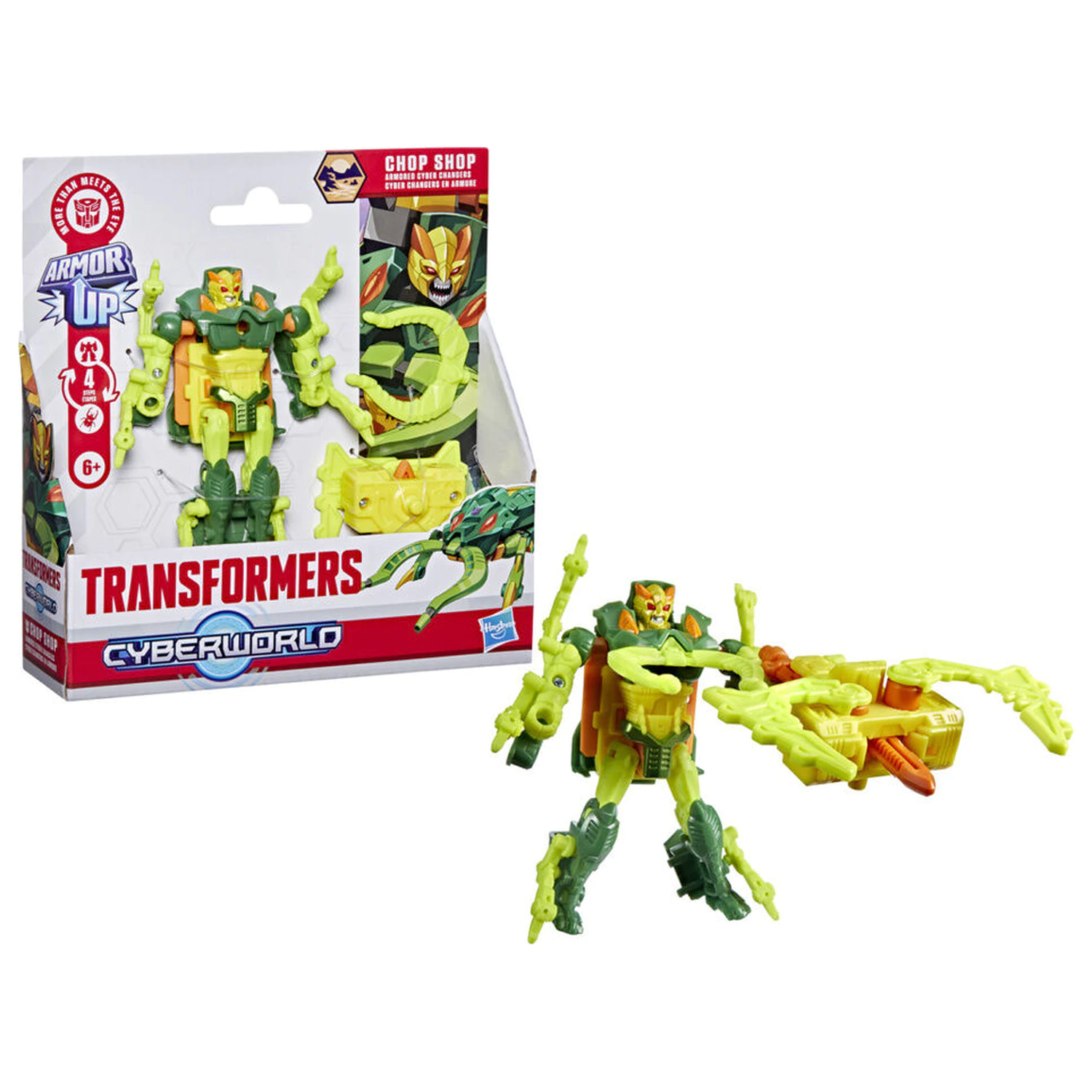 Transformers Cyberworld Chop Shop Figur 10 cm Produktfoto