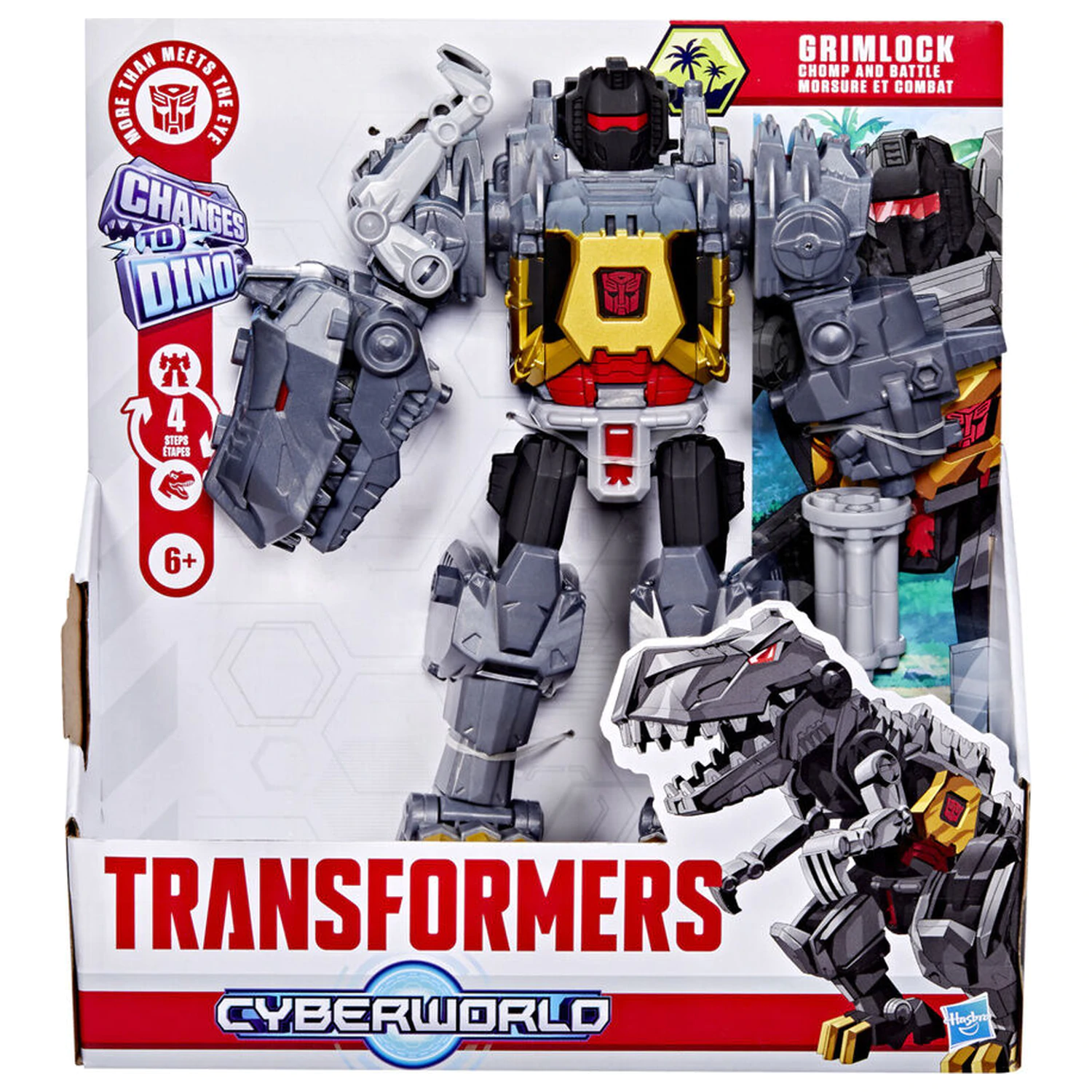 Transformers Cyberworld Grimlock Figur 22 cm Produktfoto