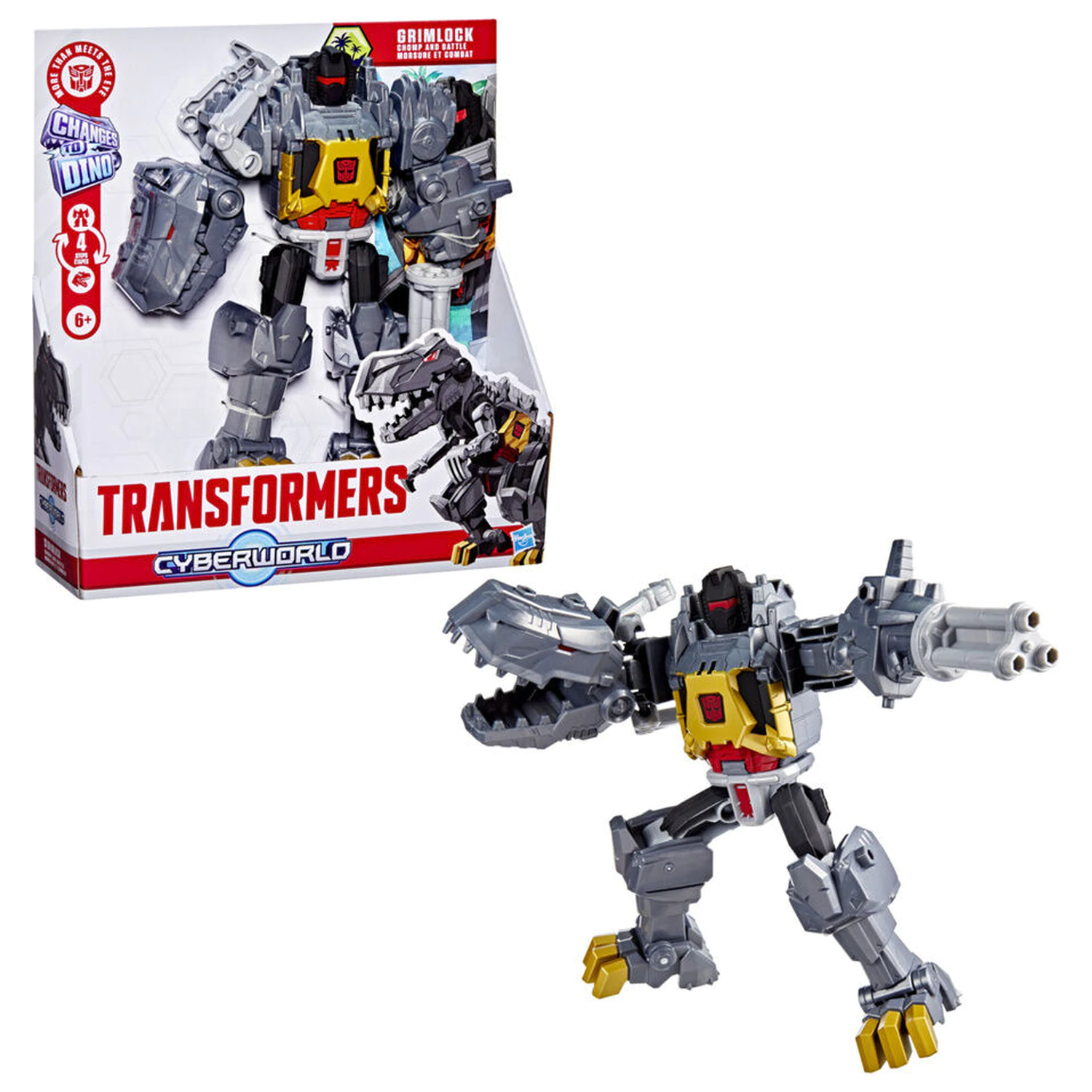 Transformers Cyberworld Grimlock Figur 22 cm Produktfoto