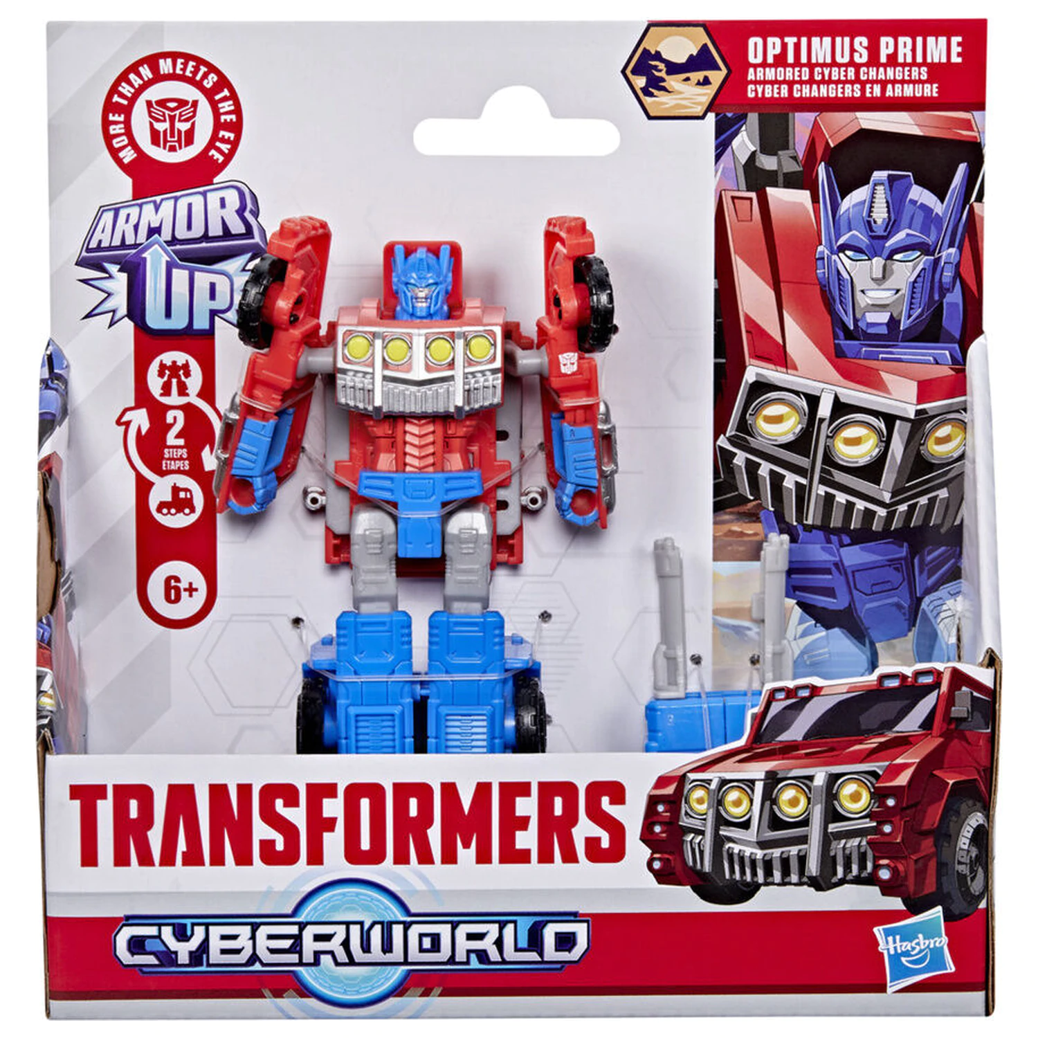 Transformers Cyberworld Optimus Prime Figur 10cm Produktfoto