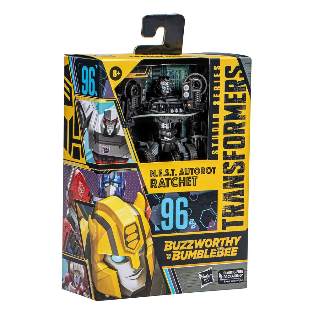 Transformers 3 Buzzworthy Bumblebee Studio Series Actionfigur N.E.S.T. Autobot Ratchet 11 cm Produktfoto