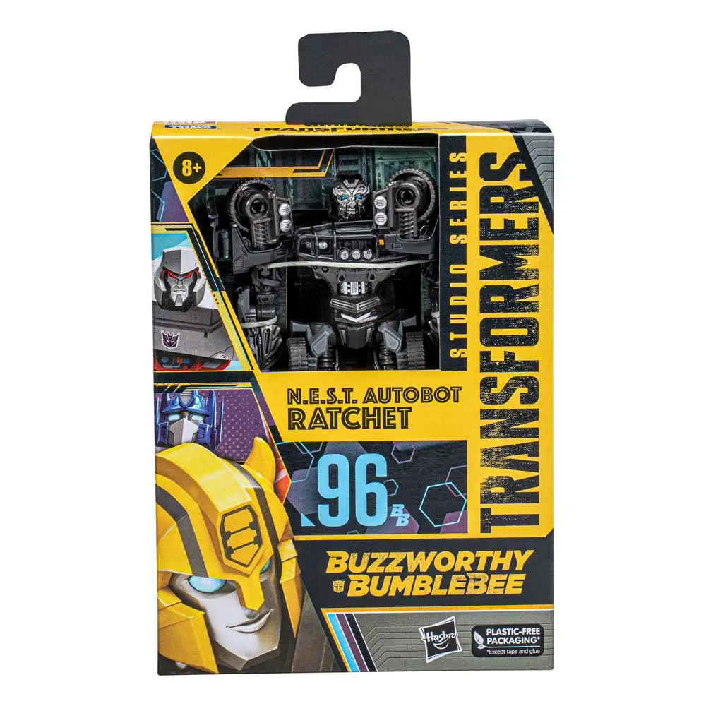 Transformers 3 Buzzworthy Bumblebee Studio Series Actionfigur N.E.S.T. Autobot Ratchet 11 cm Produktfoto