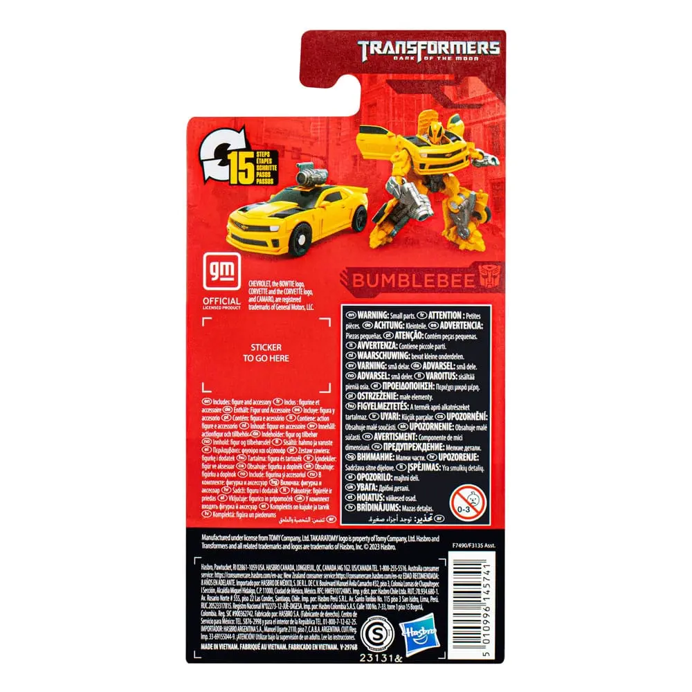 Transformers: Dark of the Moon Generations Studio Series Core Class Action Figur Bumblebee 9 cm Produktfoto