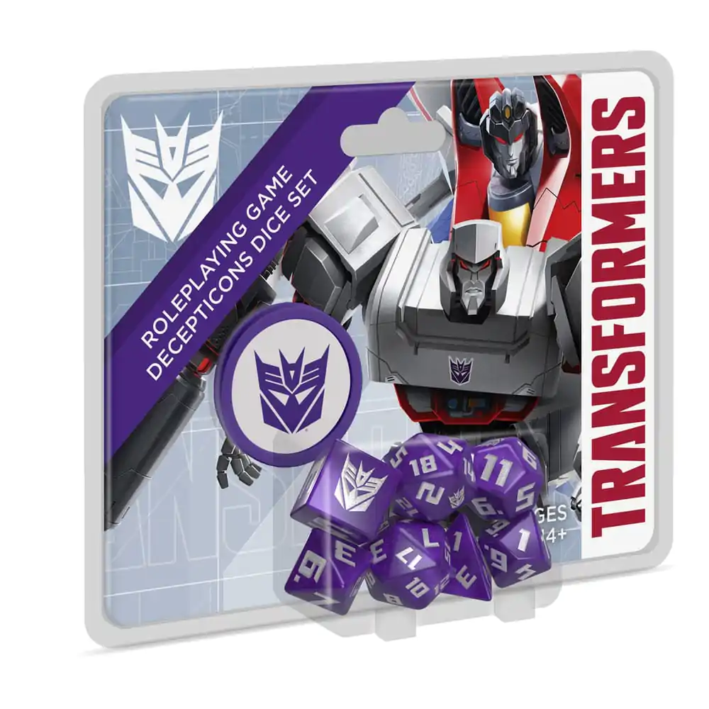Transformers RPG Würfelset Decepticon Produktfoto