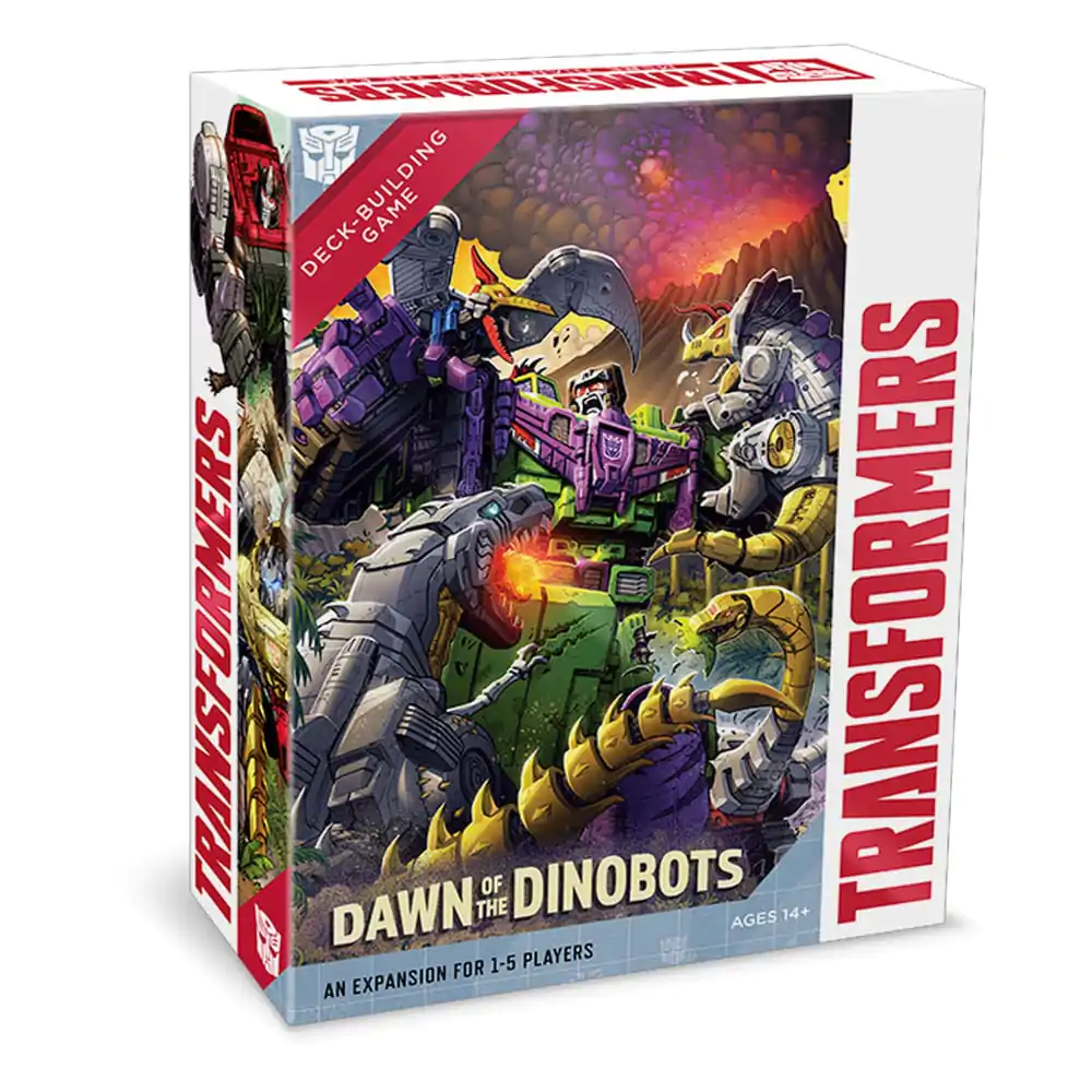 Transformers Kartenspiel Deck-Building Dawn of the Dinobots Expansion *Englische Version* Produktfoto