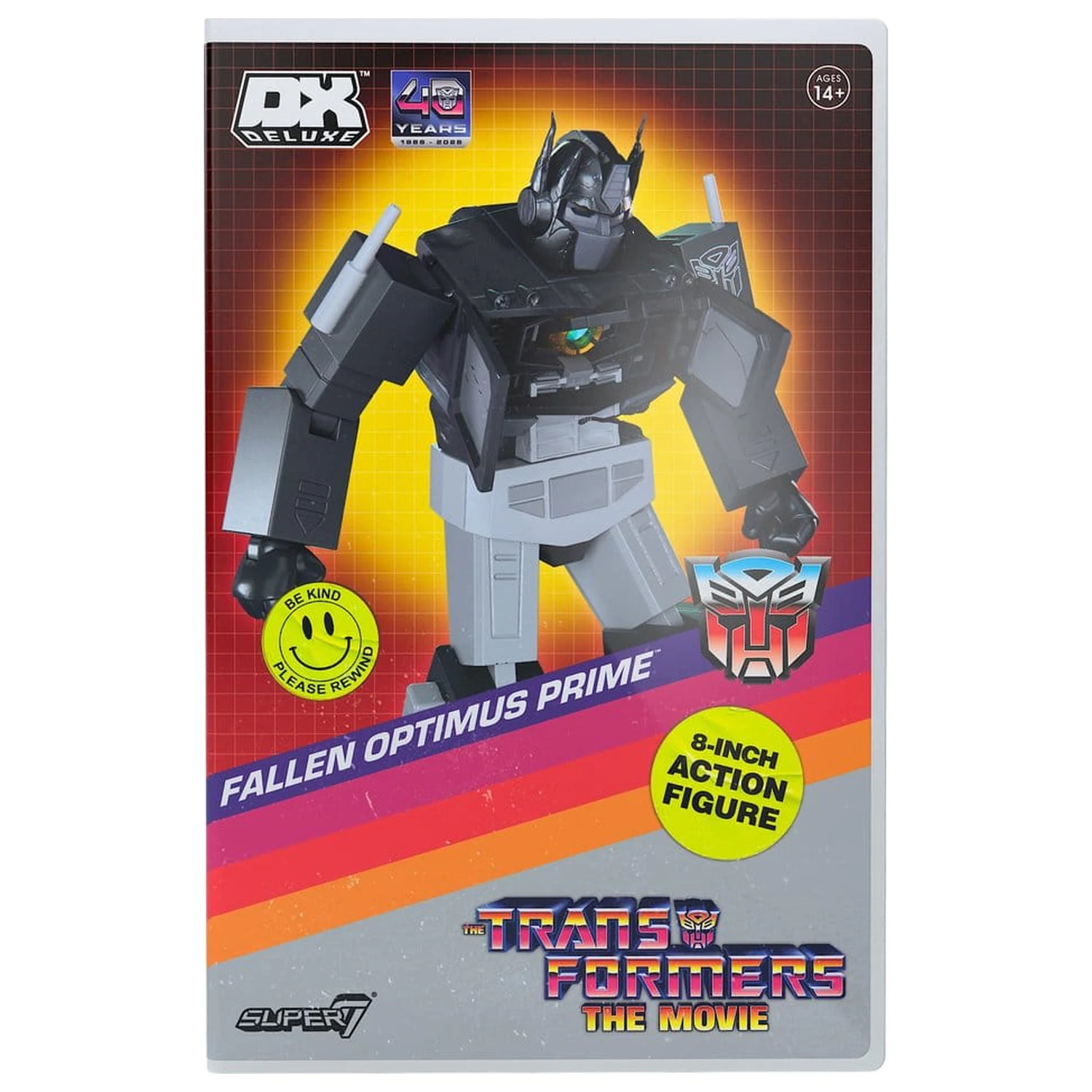Transformers Deluxe Actionfigur Wave 02 Dead Optimus Prime (VHS, The Movie) Produktfoto