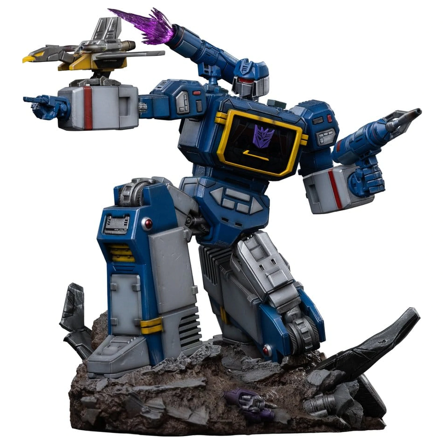 Transformers Demi Scale Statue 1/20 Soundwave 29 Zentimeter Produktfoto