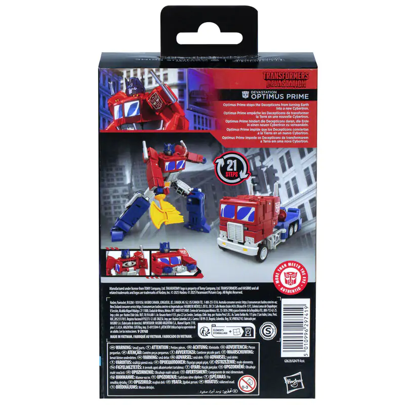 Transformers Devastation Studio Series Optimus Prime Figur 11cm Produktfoto