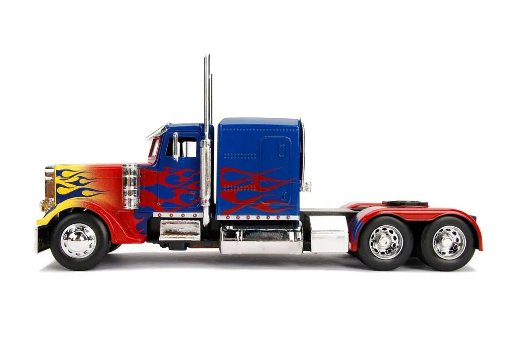 Transformers Diecast Modell 1/24 T1 Optimus Prime Produktfoto