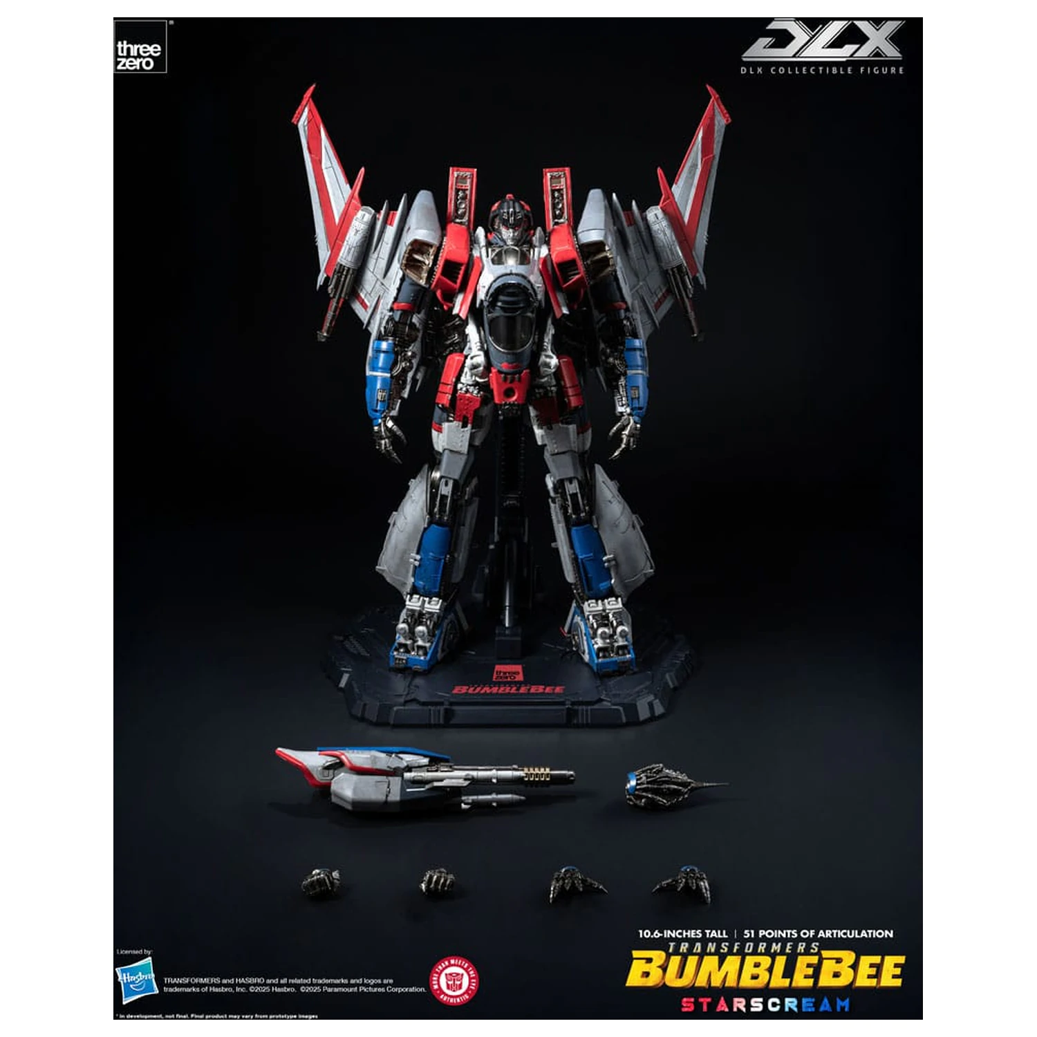 Transformers DLX Actionfigur Starscream Bumblebee 27 cm Produktfoto