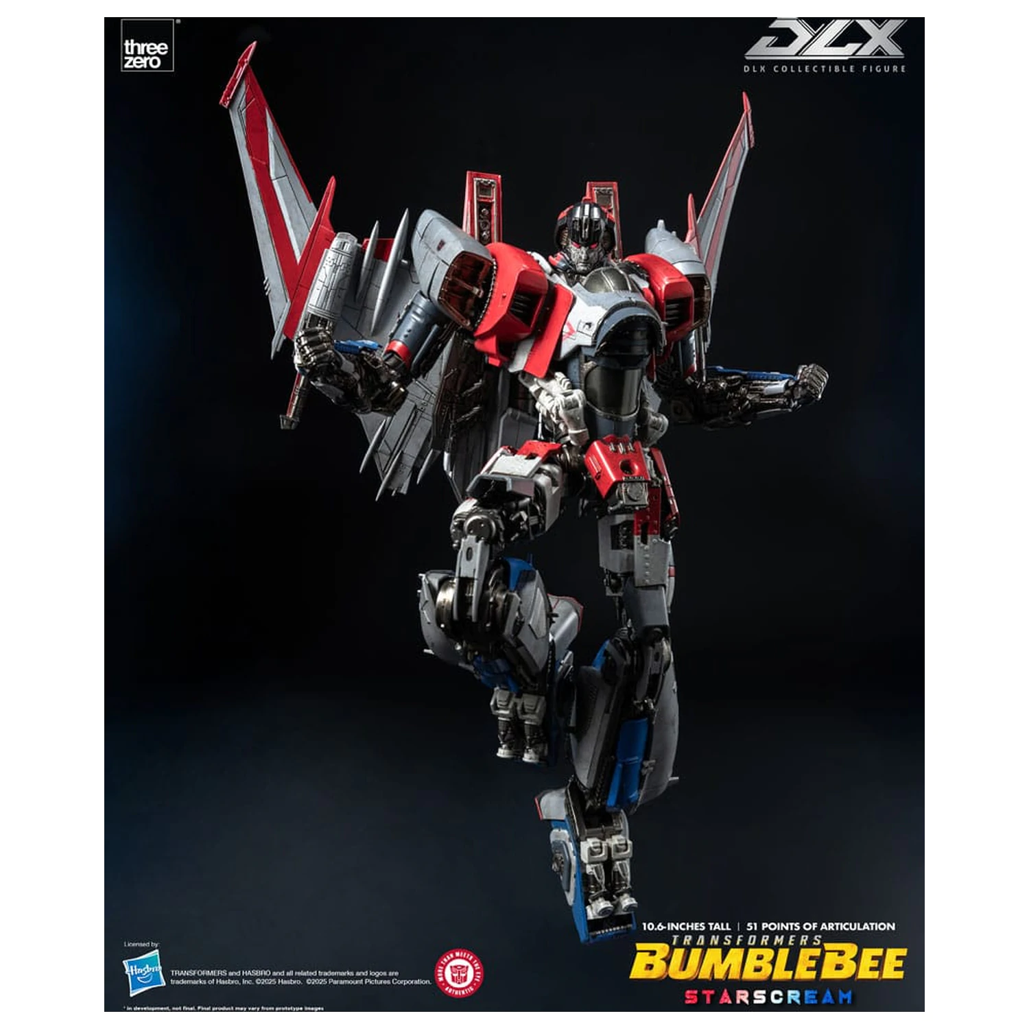 Transformers DLX Actionfigur Starscream Bumblebee 27 cm Produktfoto
