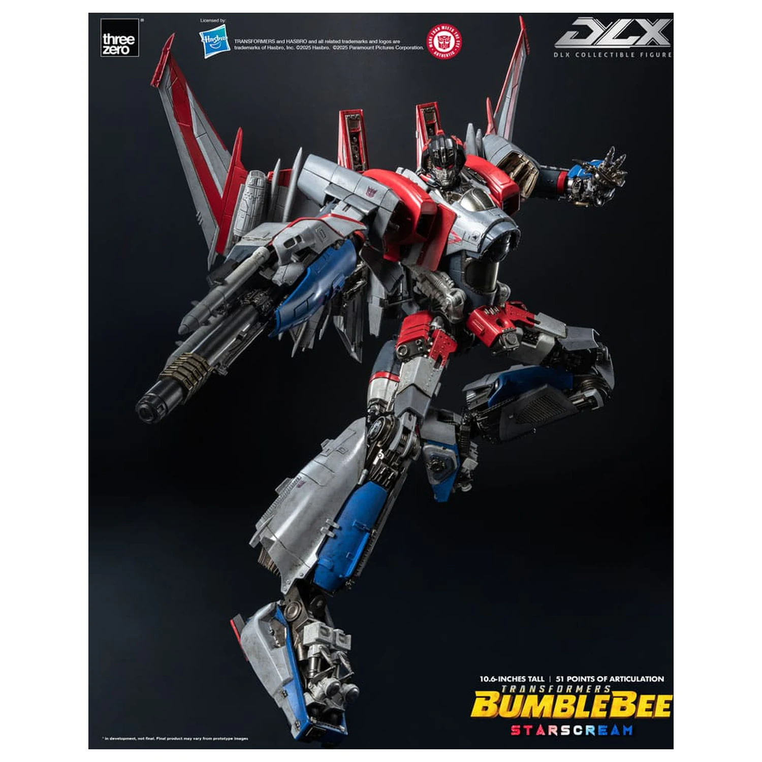 Transformers DLX Actionfigur Starscream Bumblebee 27 cm Produktfoto