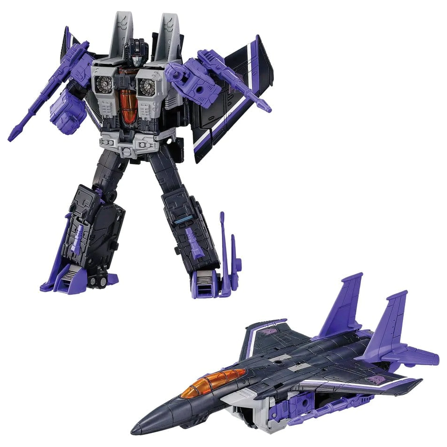 Transformers Dramatic Capture Series Action Figur 4er-Pack Decepticons Part 2 Produktfoto