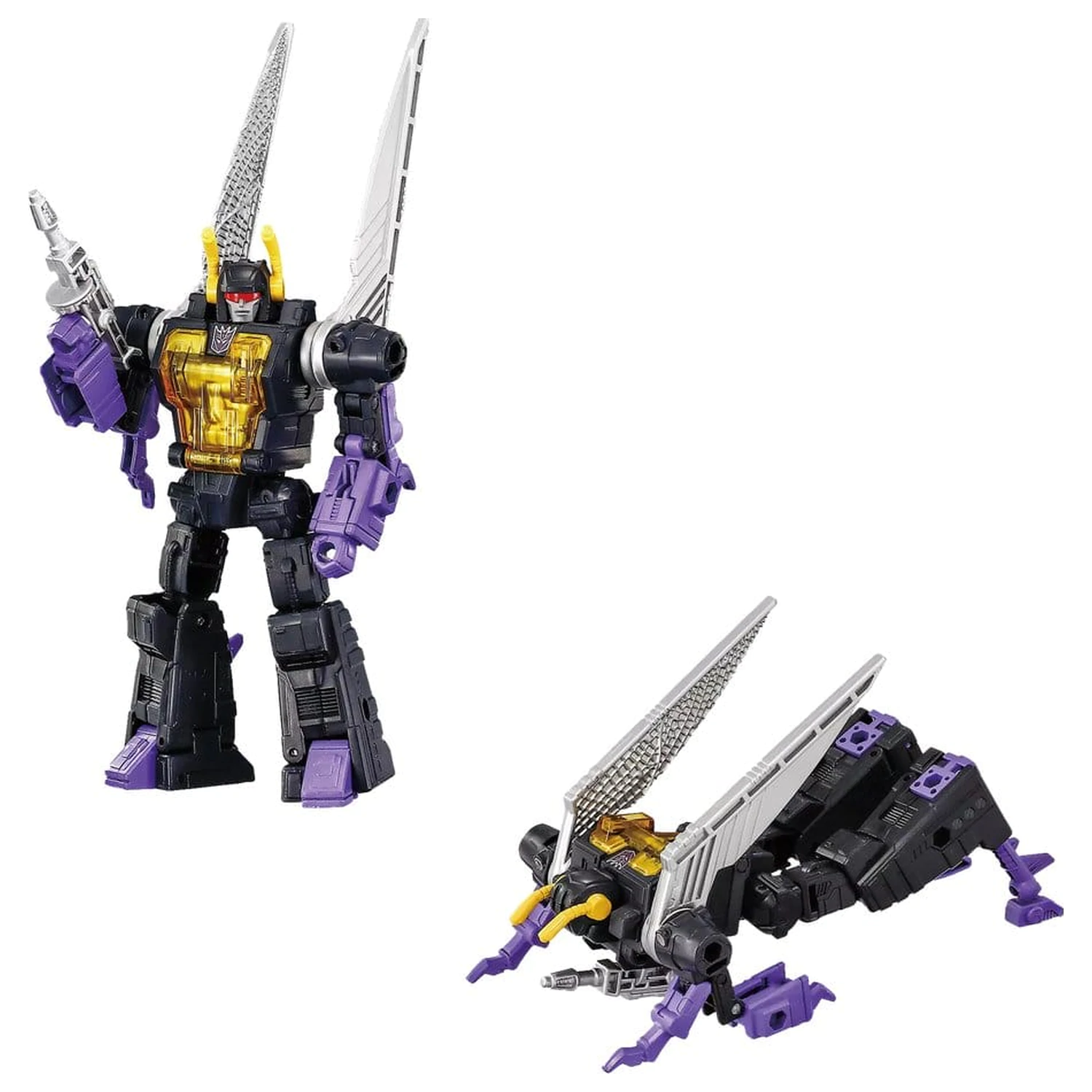 Transformers Dramatic Capture Series Action Figur 4er-Pack Decepticons Part 2 Produktfoto