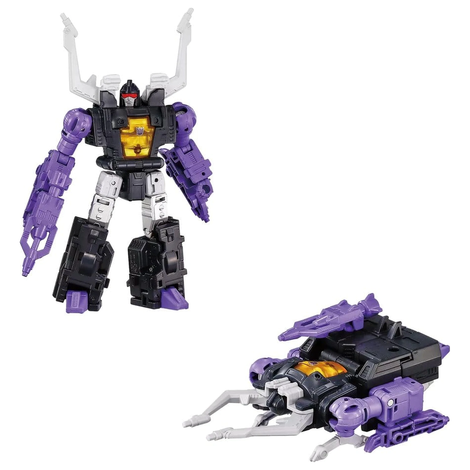 Transformers Dramatic Capture Series Action Figur 4er-Pack Decepticons Part 2 Produktfoto