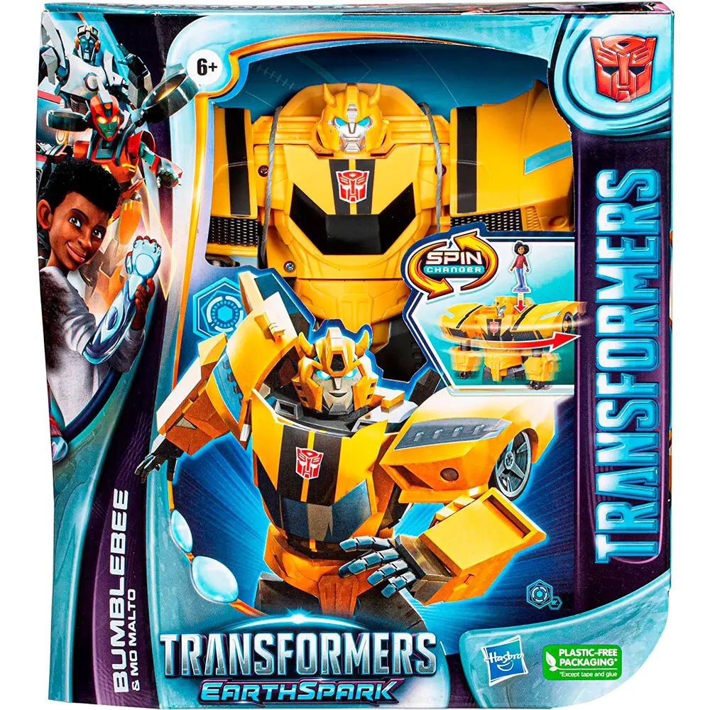 Transformers Earthspark Bumblebee Figur 20cm Produktfoto