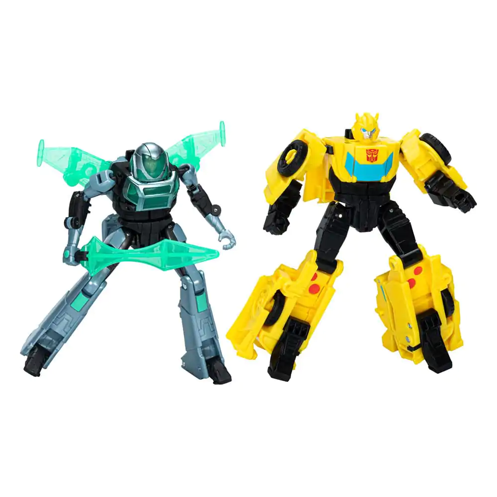 Transformers EarthSpark Cyber Combiner Actionfiguren 2er-Pack Bumblebee & Mo Malto 13 cm termékfotó