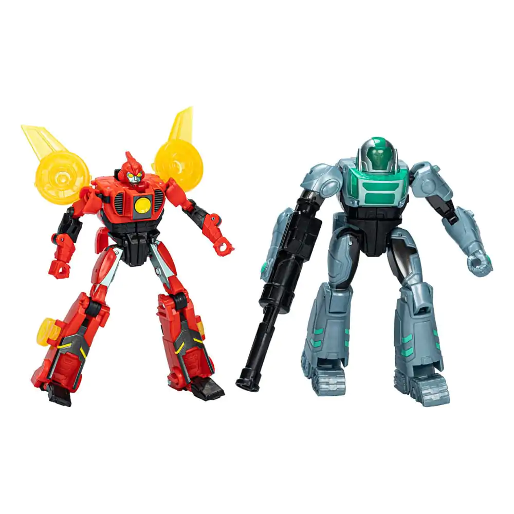 Transformers EarthSpark Cyber Combiner Actionfiguren 2er-Pack Terran Twitch & Robby Malto 13 cm termékfotó