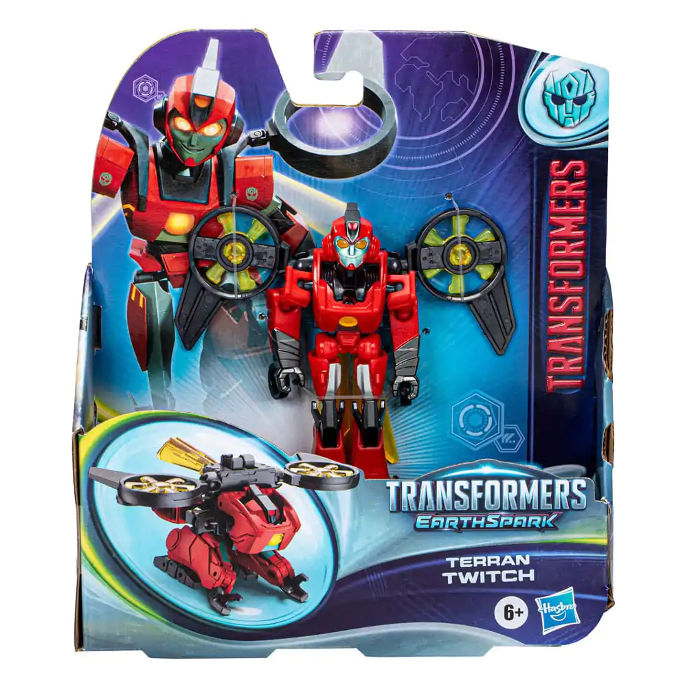Transformers EarthSpark Warrior Class Actionfigur Terran Twitch 13 cm Produktfoto