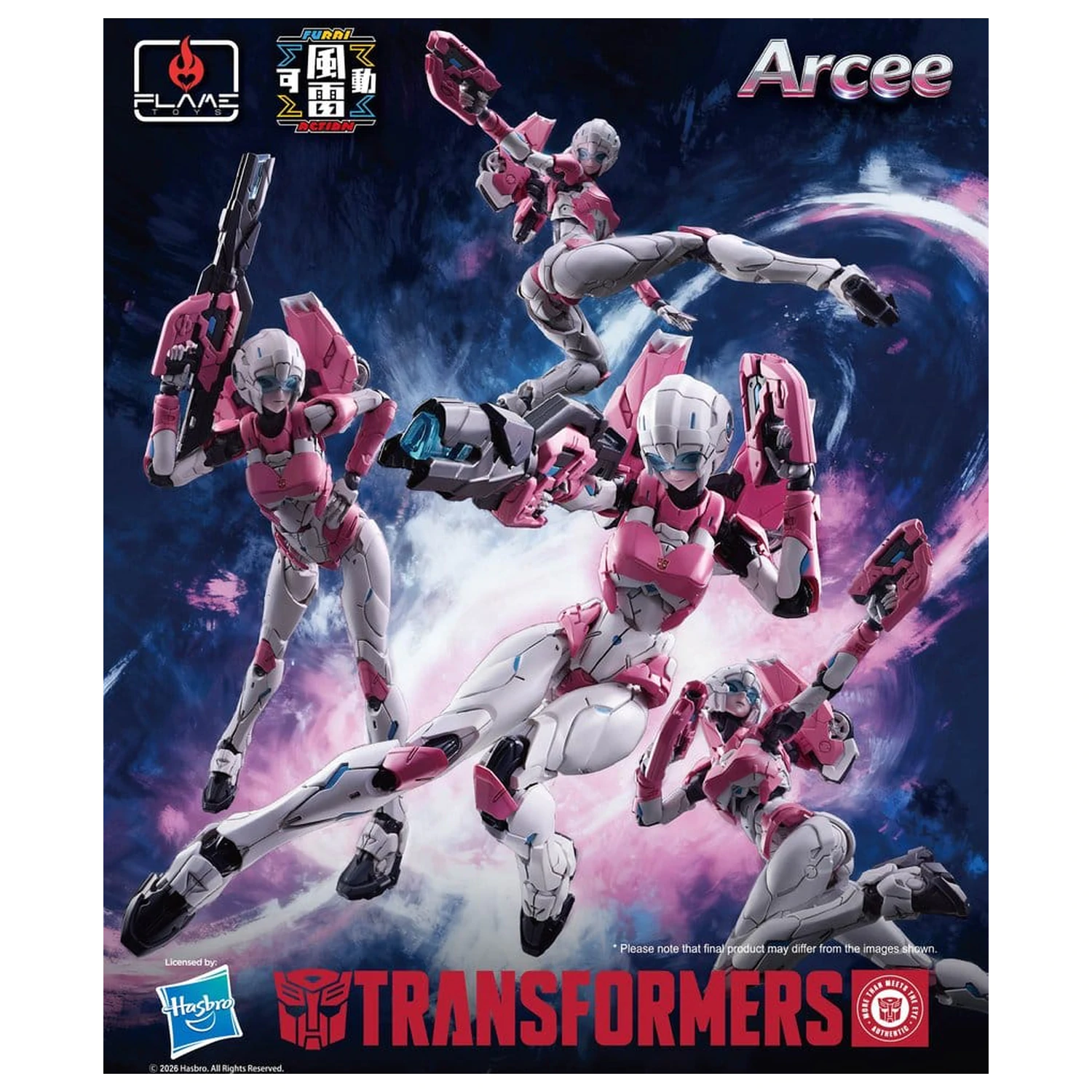 Transformers Furai Action Action Figur Arcee 16 cm Produktfoto