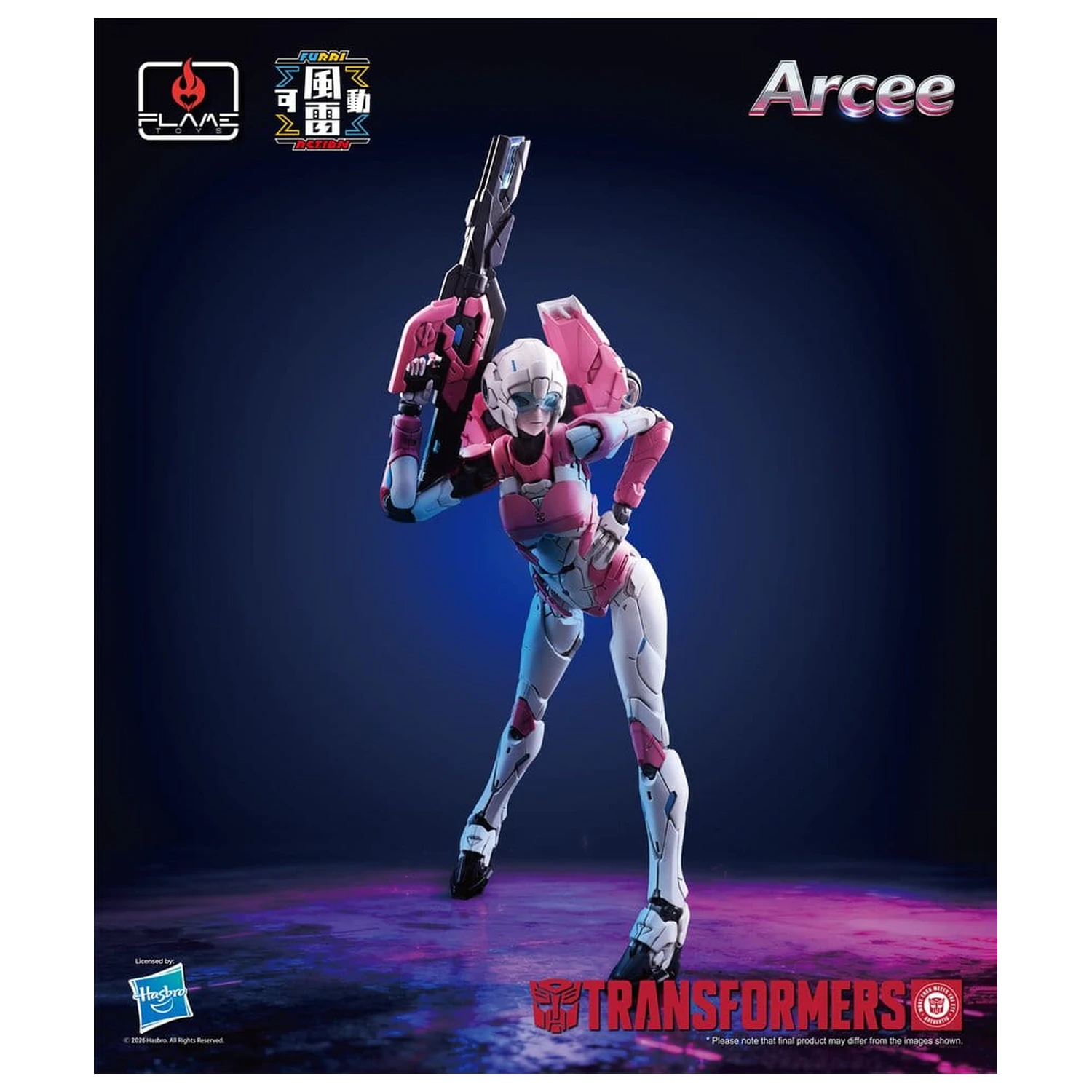 Transformers Furai Action Action Figur Arcee 16 cm Produktfoto
