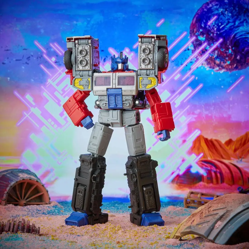 Transformers: Generation 2 Generations Legacy Voyager Action Figur 2022 Laser Optimus Prime 18 cm Produktfoto