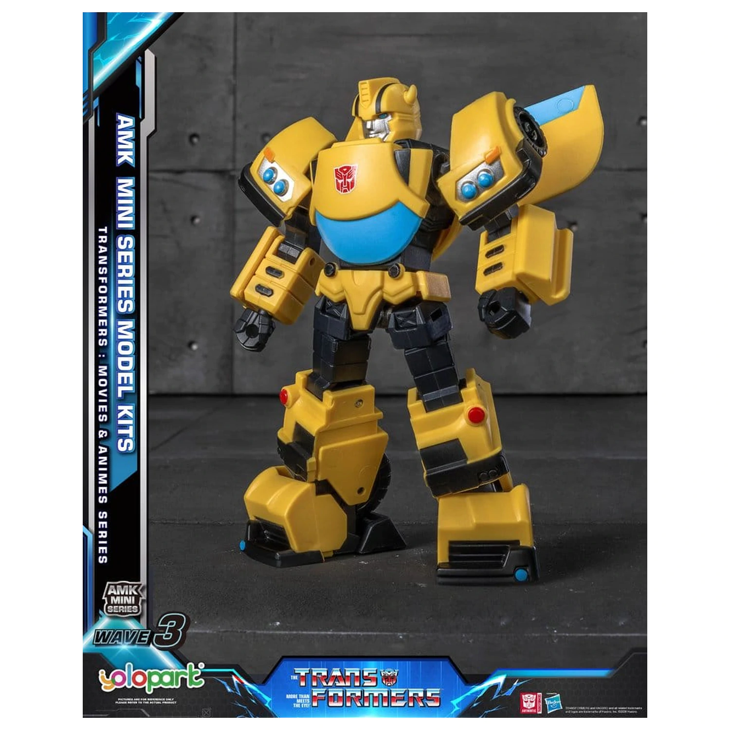 Transformers Generation One AMK Mini Serie Plastik Modell Bausatz Wave 3 Bumblebee IDW 11 cm Produktfoto