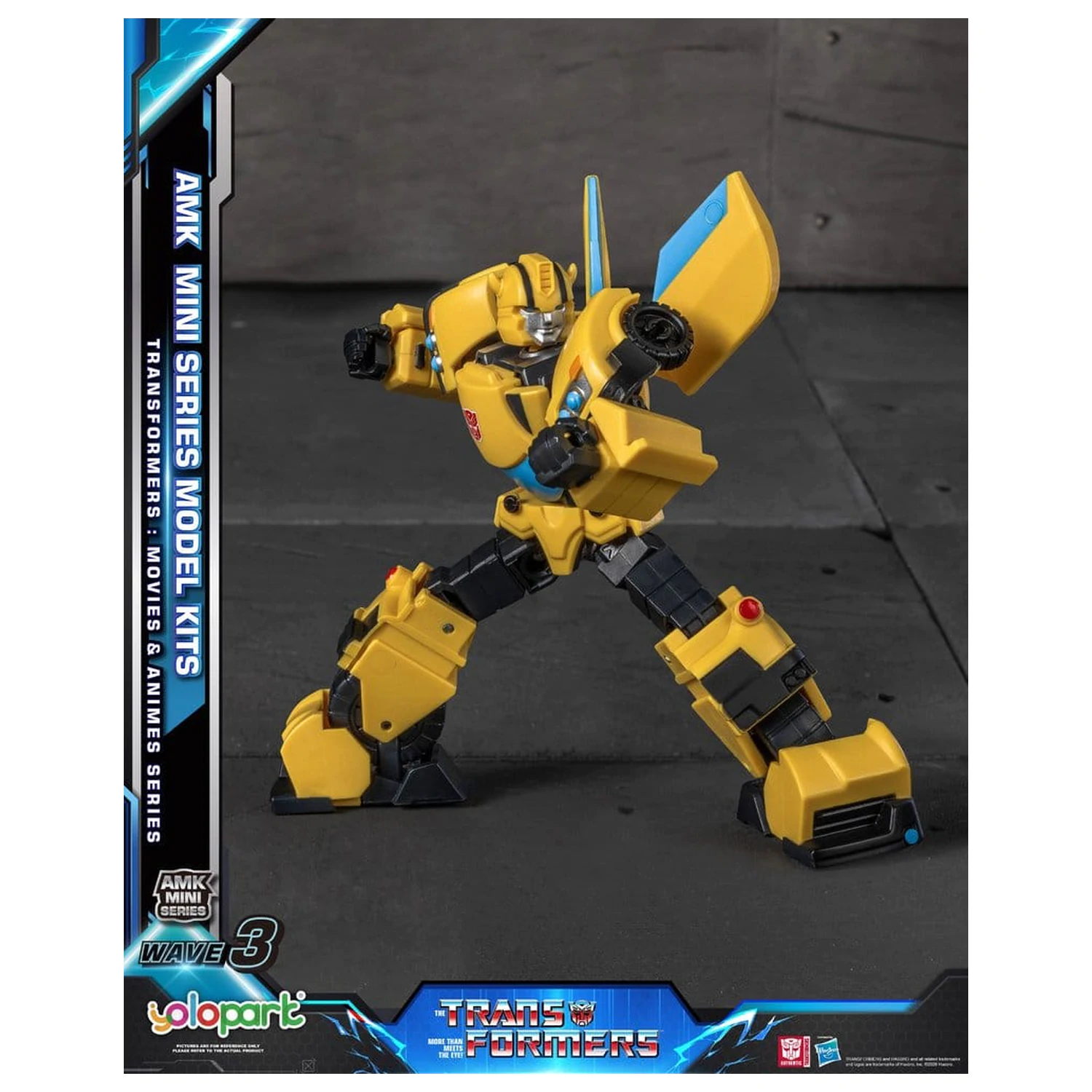 Transformers Generation One AMK Mini Serie Plastik Modell Bausatz Wave 3 Bumblebee IDW 11 cm Produktfoto