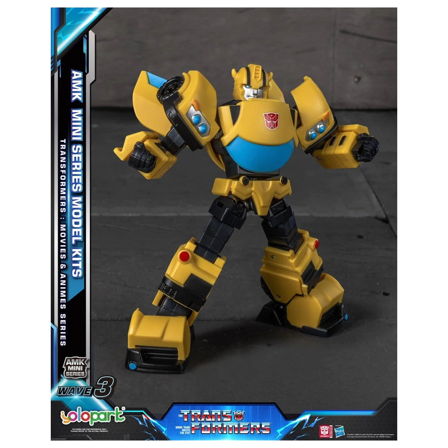 Transformers Generation One AMK Mini Serie Plastik Modell Bausatz Wave 3 Bumblebee IDW 11 cm Produktfoto